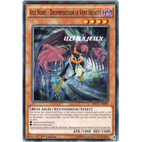 Yu-Gi-Oh! - Mp17-Fr009 - Aile Noire - Décomposition Le Vent Néfaste - Commune