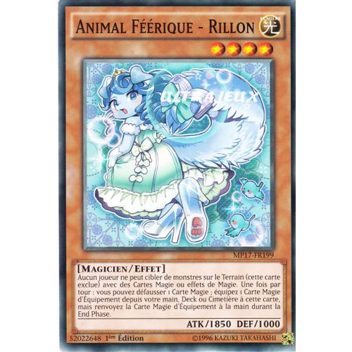 Yu-Gi-Oh! - Mp17-Fr199 - Animal Féérique - Rillon - Commune Short Print