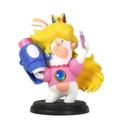 Figurine Mario + The Lapins Crétins Kingdom Battle - Peach 15cm