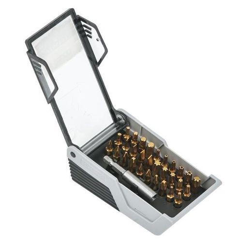 PEUGEOT Coffret 31 pieces embouts vissage TIN LG25mm Pro