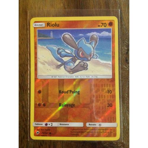 Riolu Reverse 70/147 Soleil Et Lune Ombres Ardentes