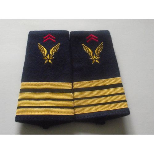 Fourreaux Neuf Grade Commandant Alat Armée De Terre