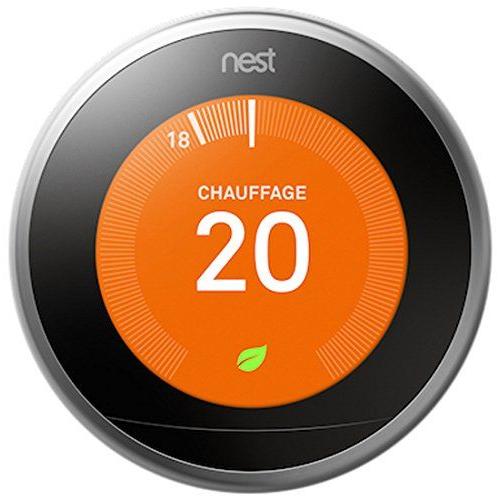 NEST Thermostat connecté Learning troisieme génération