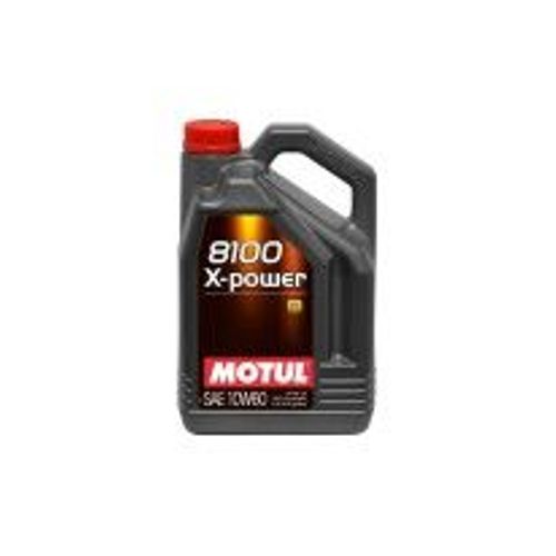 Huile Moteur Motul 8100 X-Power 10w60 - Bidon De 4 L