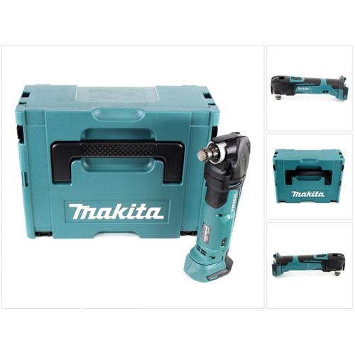 Makita DTM 51 ZJ 18V Li-Ion Découpeur-ponceur multifonctions sans fil avec boîtier Makpac - sans Batteries, ni Chargeur