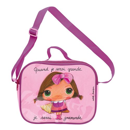 Sac à goûter Quand je sera grande je serai... gourmande