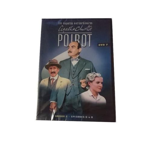 Les Enquêtes Extraordinaires - Agatha Christie - Poirot - Dvd 7 - Saison 2 - Episodes 6 À 8 - Double Manoeuvre, L'aventure De L'appartement Bon Marché, L'enlèvement Du Premier Ministre
