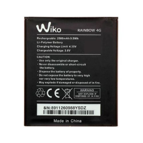 Batterie Pour  Wiko Wax, Rainbow 4g