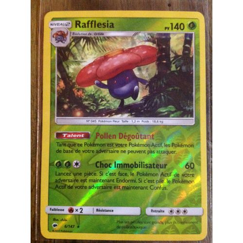 Rafflesia Reverse 6/147 Soleil Et Lune Ombres Ardentes