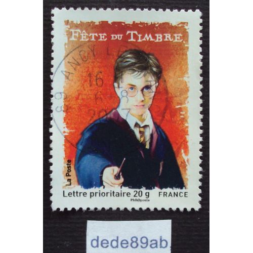 France.. Harry Potter (Joanne Kathleen Rowling) Fête Du Timbre 2007 . Oblitéré Used Stamp.