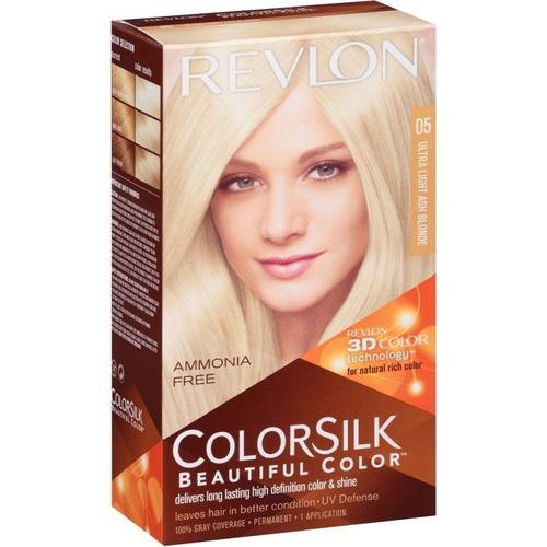 Revlon Tinte Colorsilk 05 Ash Blonde / Rubio Ultra Claro Ceniza 