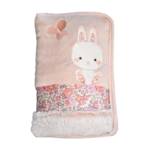 Domiva Protege Carnet De Santé Lapinou - 15x26 Cm