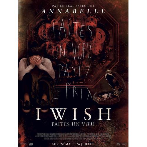 I Wish, Faites Un Voeu / Wish Upon - Affiche Originale De Cinéma - Format 120x160 Cm - Un Film De John R. Leonetti Avec Joey King, Ryan Phillippe, Ki Hong Lee, Shannon Purser - Année 2017