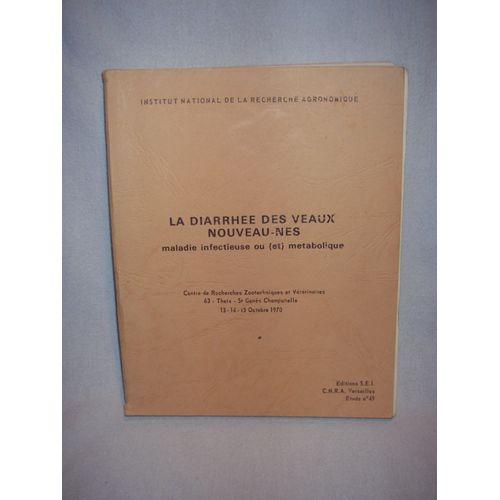 La Diarrhée Des Veaux Nouveau-Nes