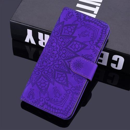 Étui En Cuir À Fleurs 3d Pour Samsung Coque Portefeuille À Rabat Pour S20 10 Plus Lite S9 8 Plus Galaxy A71 51 01 50 70 A7 8 9 6 5 2018 Funda