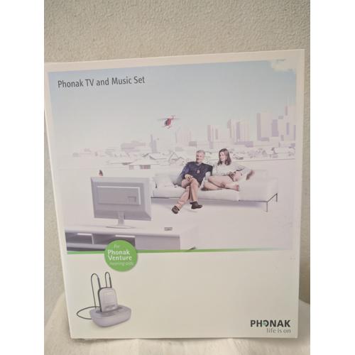 Phonak Compilot II et TVLink II set (TV and Music Set)