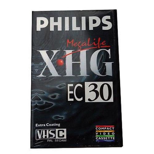 Cassette VHS-C PHILIPS XHG EC 30