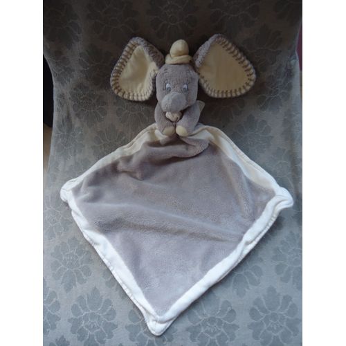 Elephant Dumbo Doudou Plat En Peluche Grand 43 Cm Disney