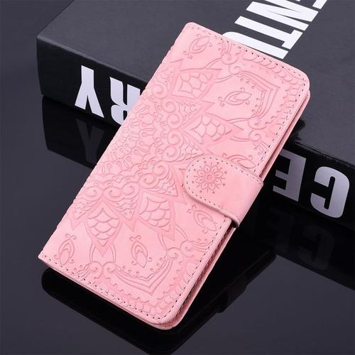 Étui En Cuir À Fleurs 3d Pour Samsung Coque Portefeuille À Rabat Pour S20 10 Plus Lite S9 8 Plus Galaxy A71 51 01 50 70 A7 8 9 6 5 2018 Funda