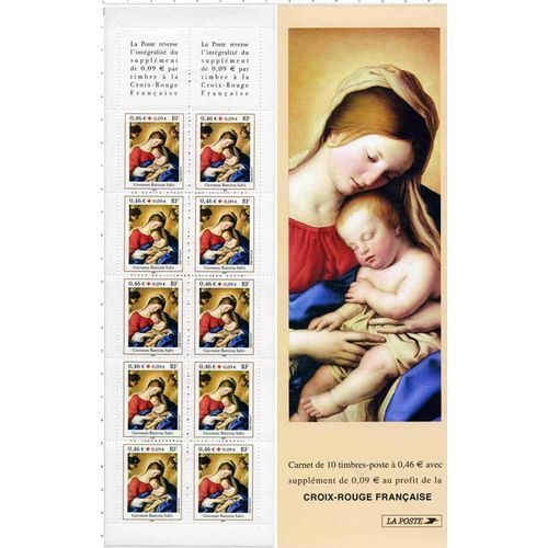 Carnet Croix-Rouge 2002