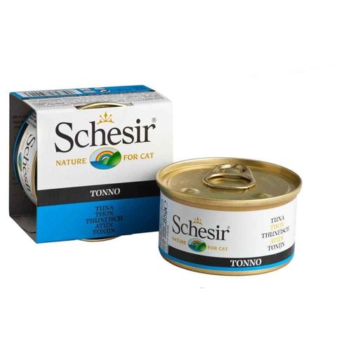 Boîte Pâtée Au Thon En Gelée Pour Chat - Schesir - 85g