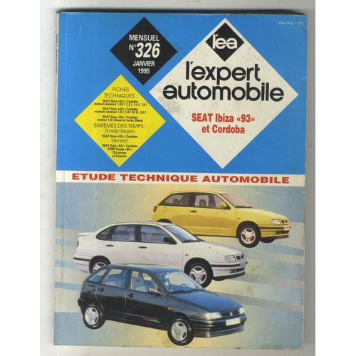 Revue Technique Seat Ibiza ( 93 ) Et Cordoba