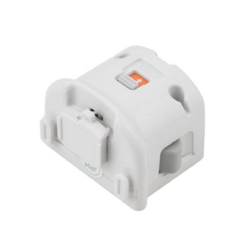 2 X Wii Motion Plus Pour Manette Wiimote Nintendo Wii + Housse Silicone - Blanc