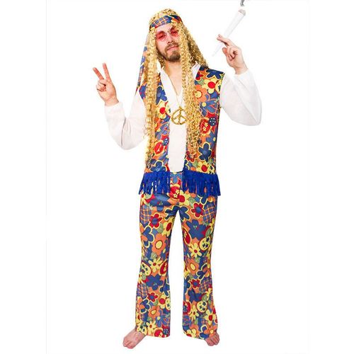 Déguisement Hippie À Fleurs Adulte Medium