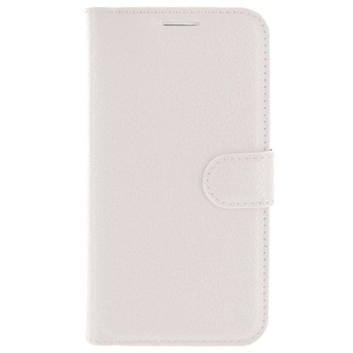 Etui A Rabat Samsung Galaxy S7 Edge " Folio Premium " Blanc Cuir Similu (Pu) Business Design (B19)