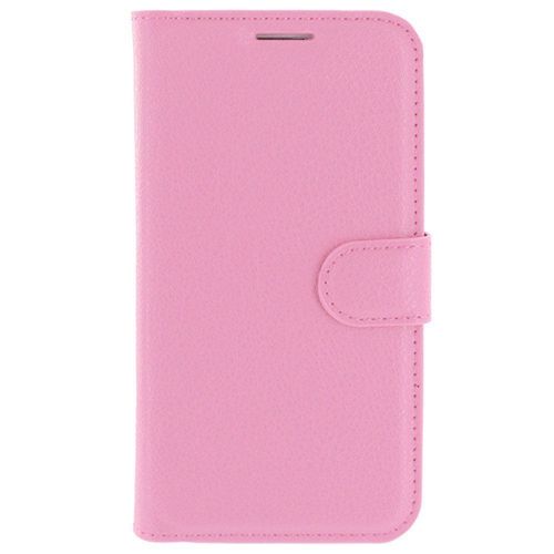 Etui A Rabat Samsung Galaxy S7 Edge " Folio Premium " Rose Cuir Similu (Pu) Business Design (B20)