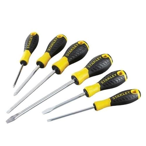 STANLEY Jeu de 6 tournevis Essential