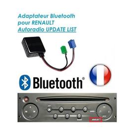 Adaptateur bluetooth auxiliaire renault autoradio udapte list clio 2 3  modus - skyexpert
