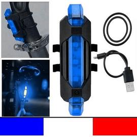 Eclairage feu arrière vélo LED & USB