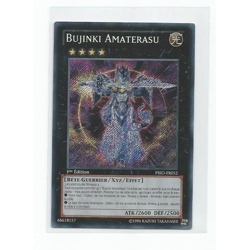Yu-Gi-Oh! - Prio-Fr052 - Bujinki Amaterasu - Secret Rare