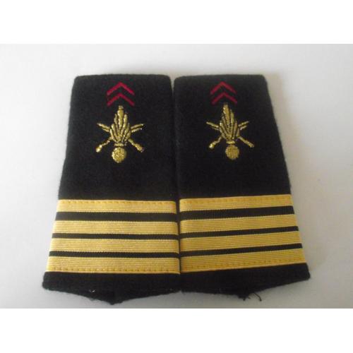 Fourreaux Neuf Grade Commandant Infanterie Armée De Terre