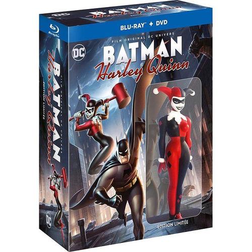 Batman Et Harley Quinn - Édition Limitée Blu-Ray + Dvd + Figurine