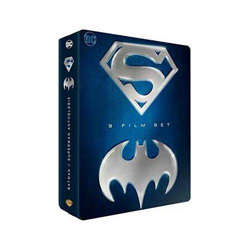 Batman / Superman - Coffret 9 Films - Coffret Métal - Blu-Ray