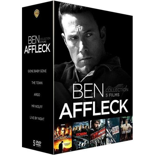 Ben Affleck - Collection 5 Films : Argo + The Town + Mr. Wolff + Live By Night + Gone Baby Gone - Pack
