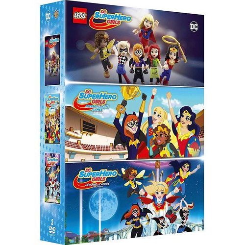 Dc Super Hero Girls - Coffret 3 Dvd - Pack