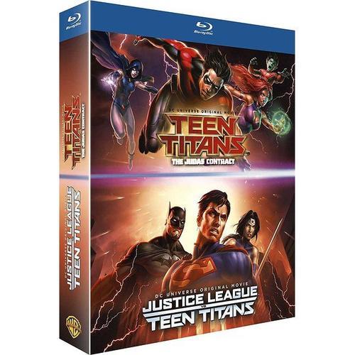 La Ligue Des Justiciers Vs Les Teen Titans + Teen Titans: The Judas Contract - Pack - Blu-Ray