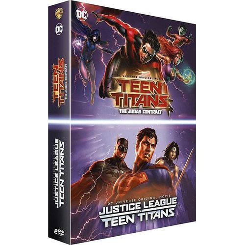 La Ligue Des Justiciers Vs Les Teen Titans + Teen Titans: The Judas Contract - Pack