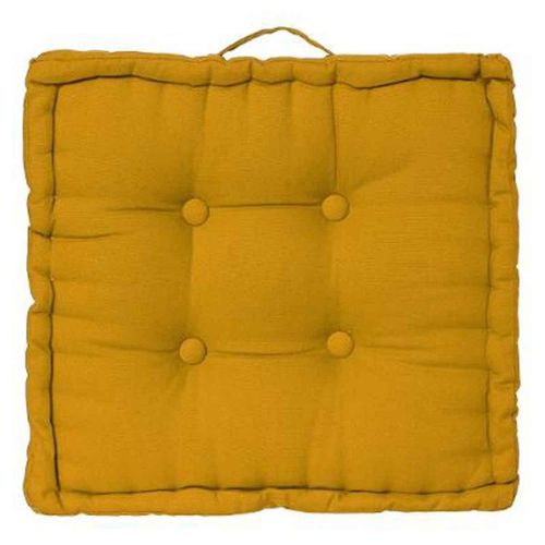 Coussin De Sol "Dorian" 40x40cm Ocre