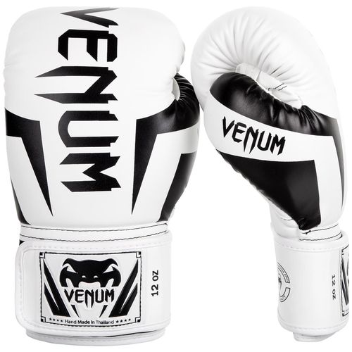 Gants De Boxe Venum Élite Blanc Et Noir