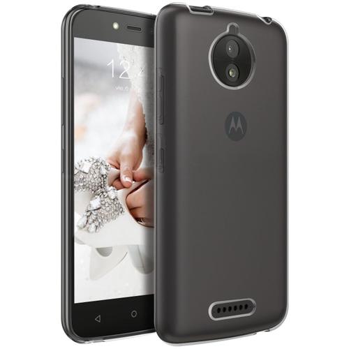 Housse Motorola Moto C Plus Etui Housse Coque De Protection Ultra Fine Silicone Tpu Gel [Jelly - Transparent] - Advansia