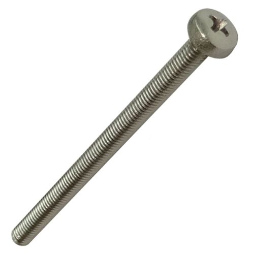 20 boulons vis à tête cylindrique M3x45mm DIN7985 acier inoxydable A2 empreinte PH1 cruciforme Phillips C18390
