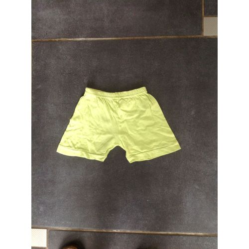 Short Vert 12 Mois