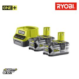 Pack RYOBI complet 5 outils - 2 batteries 2.0Ah et 4.0Ah - 1