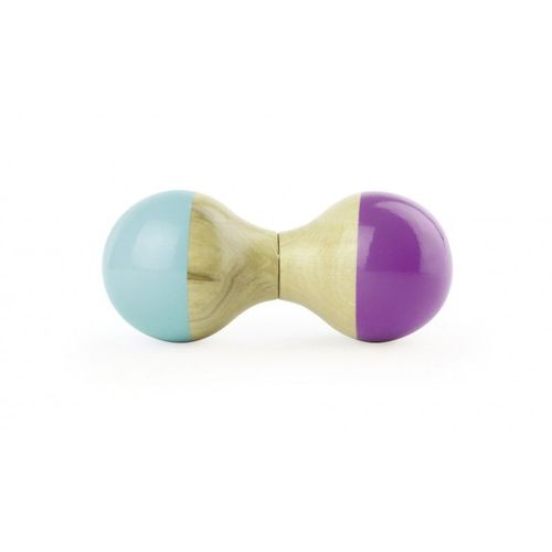 Hochet Du Jura Turquoise Et Violet