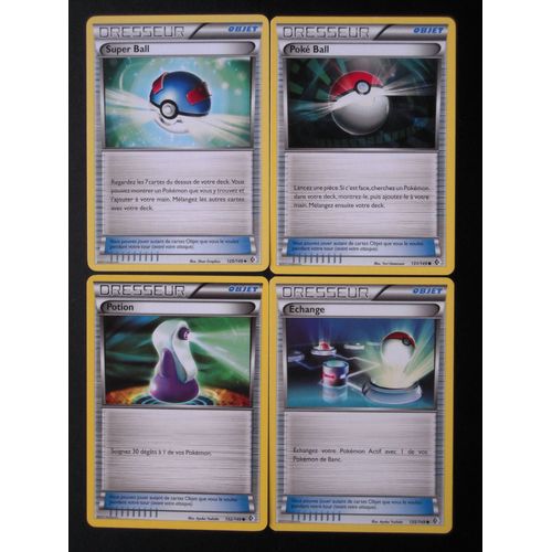 Frontières Franchies - Super Ball (129) + Poké Ball (131) + Potion (132) + Echange (135/149)