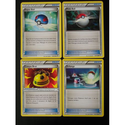 Frontières Franchies - Super Ball (129) + Poké Ball (131) + Casque Brut (133) + Echange (135/149)